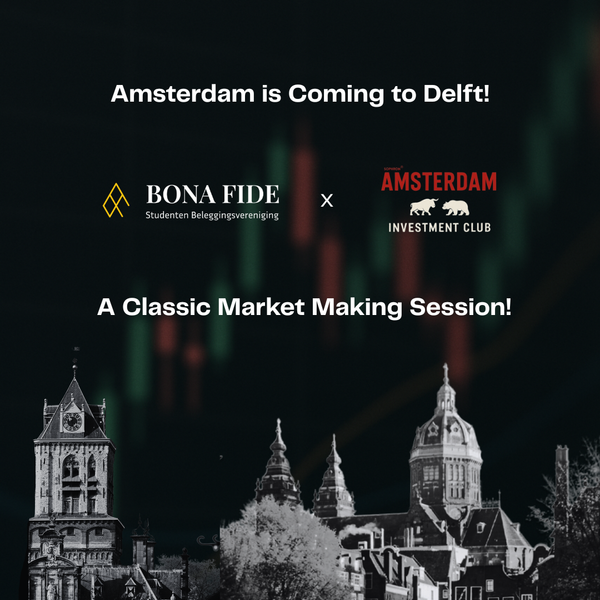 Delft Bona Fide Market Making