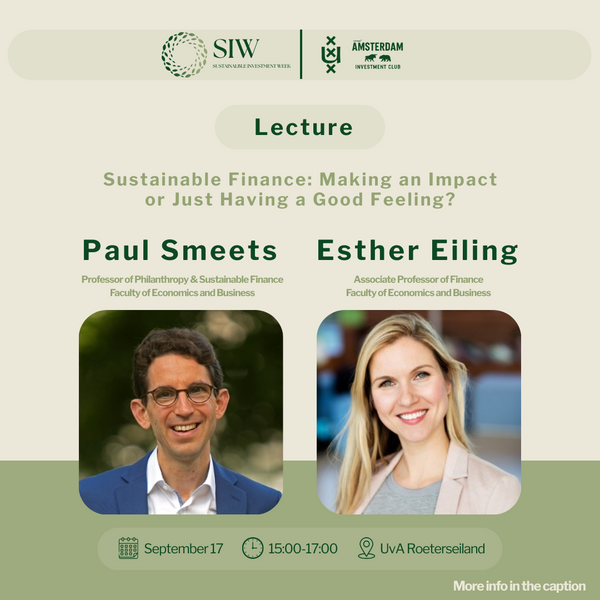 Sustainable Finance: Making an Impact or Just Having a Good Feeling?